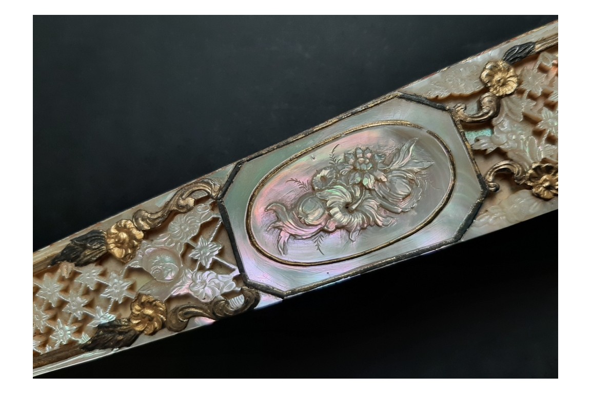 Justice triumphs, fan by Alexandre circa 1860-70