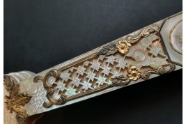 Justice triumphs, fan by Alexandre circa 1860-70