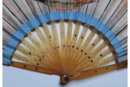 Shades of Dance, ombré fan circa 1824-26