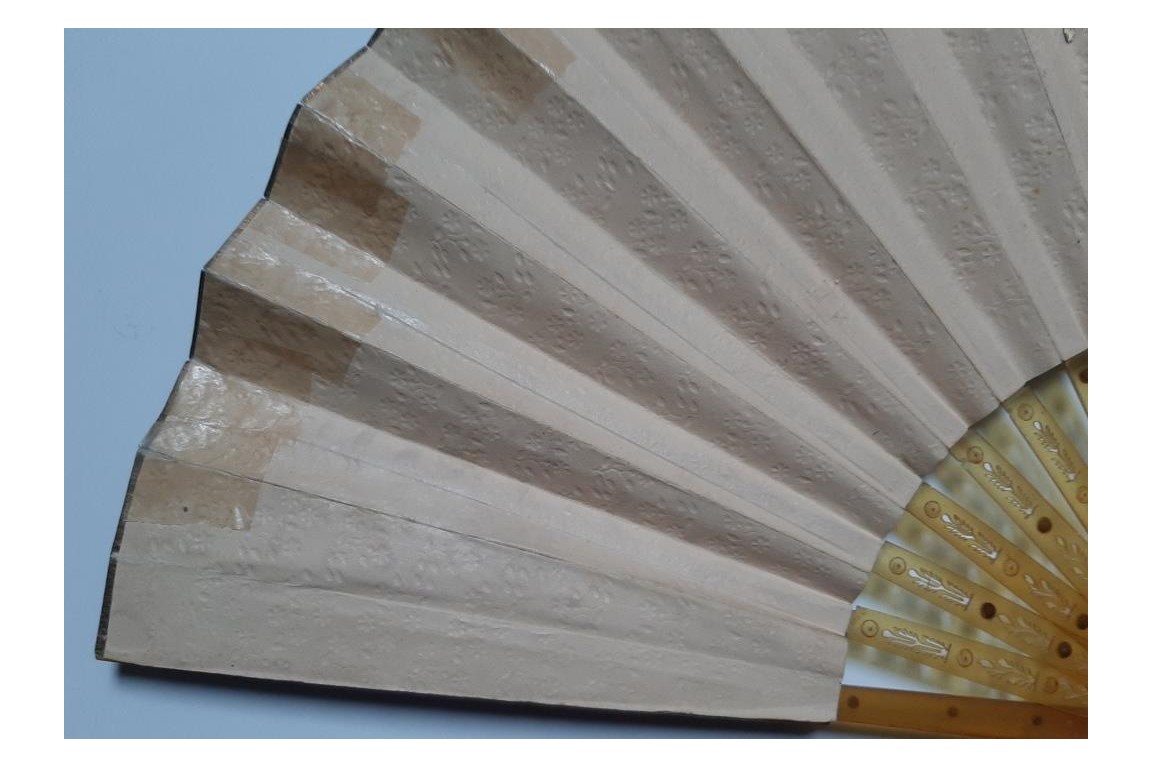 Shades of Dance, ombré fan circa 1824-26
