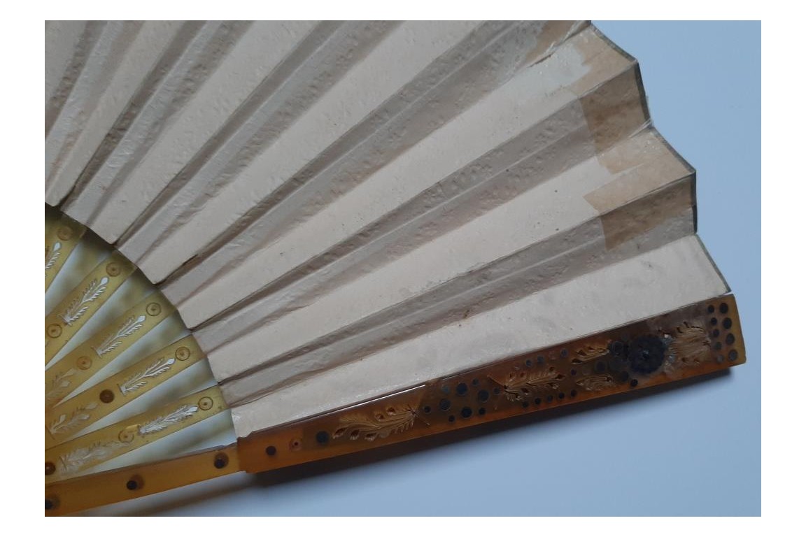 Shades of Dance, ombré fan circa 1824-26