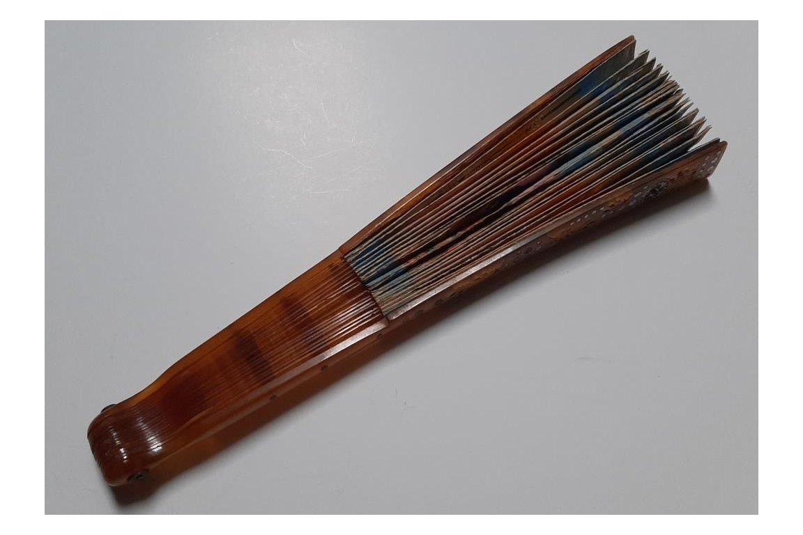 Shades of Dance, ombré fan circa 1824-26