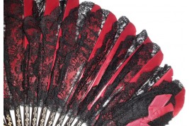 De plume et de dentelle, éventail début XXème