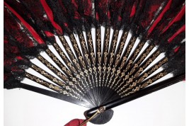 De plume et de dentelle, éventail début XXème