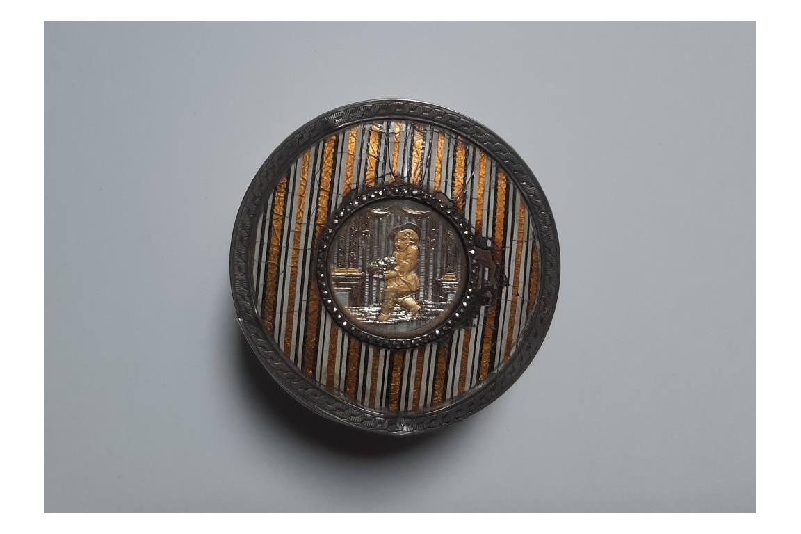 Stripes, snuffbox, circa 1780