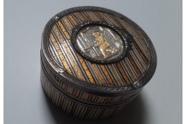 Stripes, snuffbox, circa 1780