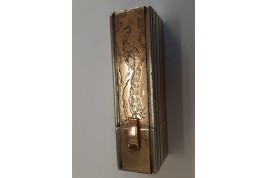 The peacock's kiss, lipstick case, 20th century