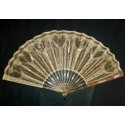 Light and brightness, fan circa 1900