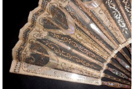 Light and brightness, fan circa 1900
