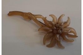 Edelweiss de GIP, broche période Art nouveau