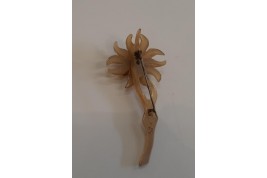 Edelweiss de GIP, broche période Art nouveau