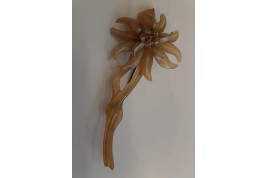 Edelweiss de GIP, broche période Art nouveau