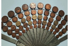 Wealth, fan coins, 20th century