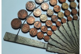 Wealth, fan coins, 20th century