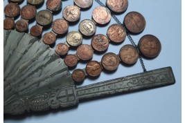 Wealth, fan coins, 20th century