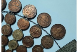 Wealth, fan coins, 20th century