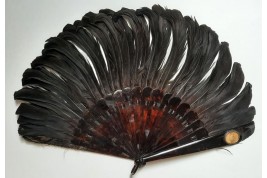 Photogaphic fan, late 19th century