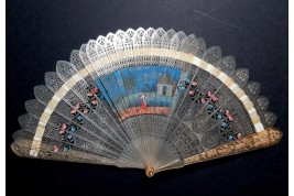 Four images fan, circa 1820-25