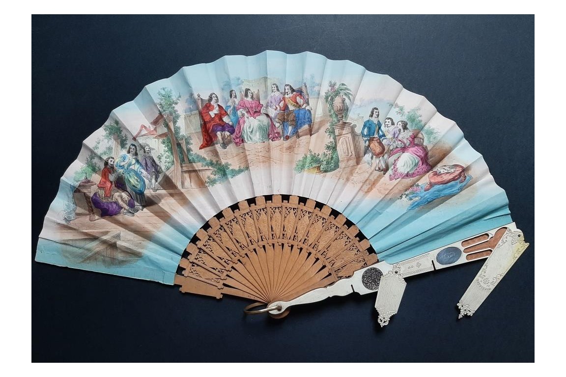 The Indispensable, necessaire fan circa 1880