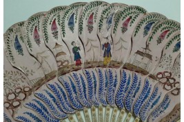 Four images Jenny Lind fan, circa 1825-30