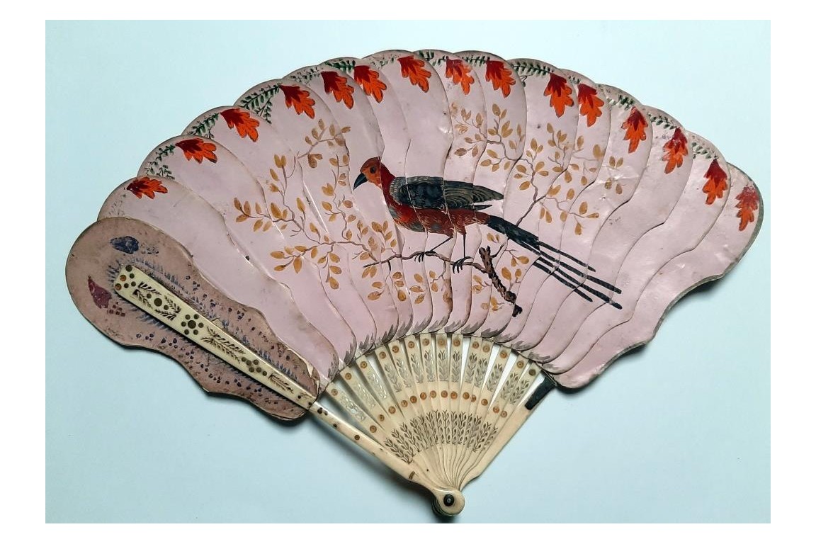 Four images Jenny Lind fan, circa 1825-30