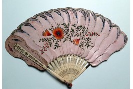 Four images Jenny Lind fan, circa 1825-30