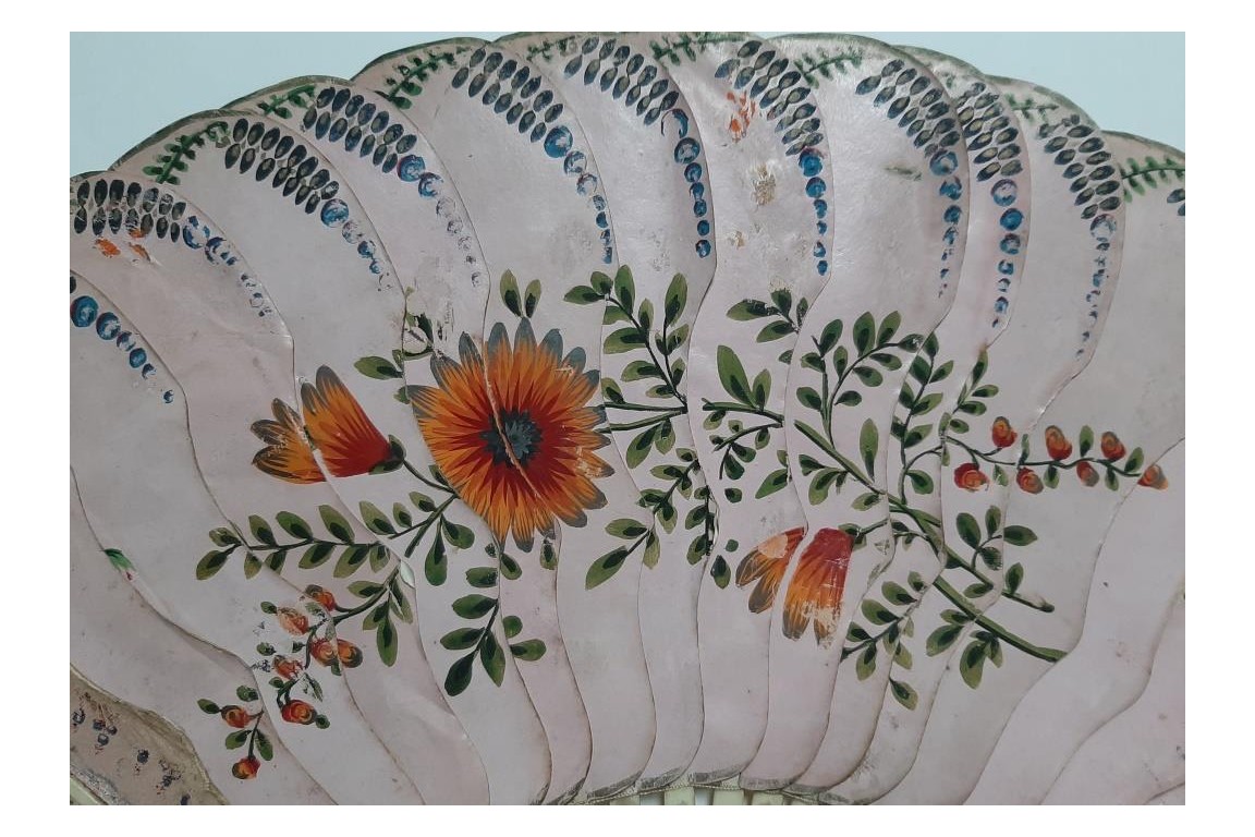 Four images Jenny Lind fan, circa 1825-30