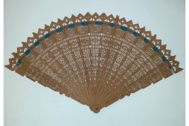 Congratulations Teodora Fabregues  ! Spanish papercutting fan circa 1880-1900