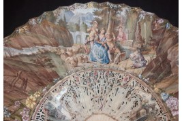 Éventail baton, XVIIIème siècle ou pastiche