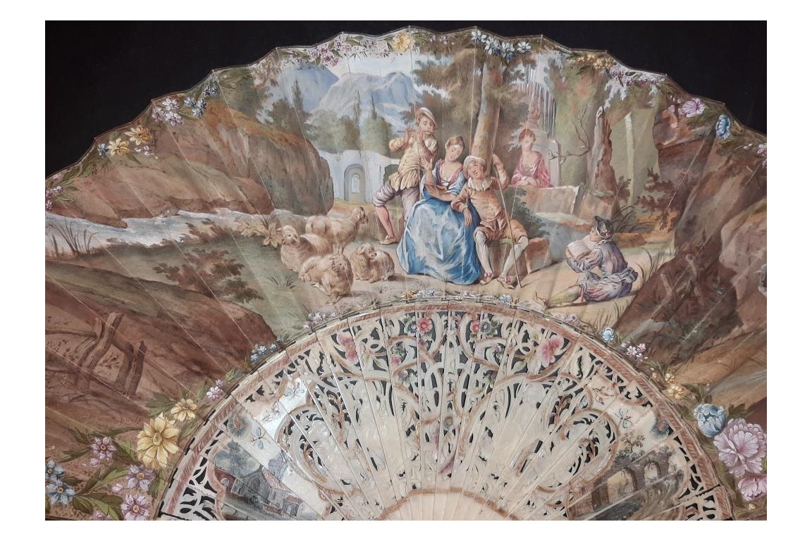 Stick fan, 18th century or pastiche