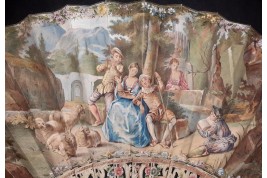 Éventail baton, XVIIIème siècle ou pastiche