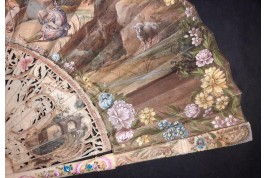 Stick fan, 18th century or pastiche