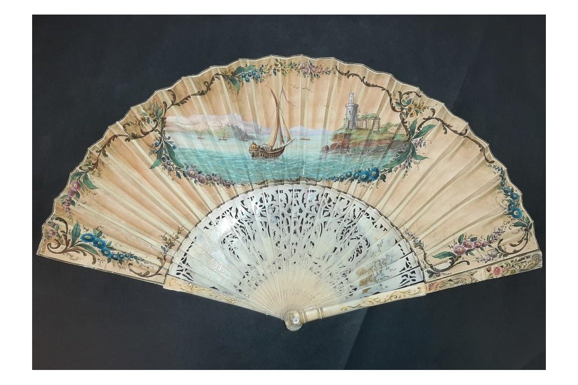 Stick fan, 18th century or pastiche