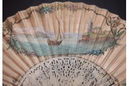 Stick fan, 18th century or pastiche