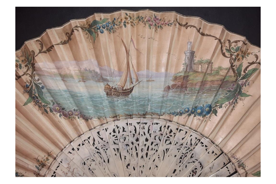 Stick fan, 18th century or pastiche