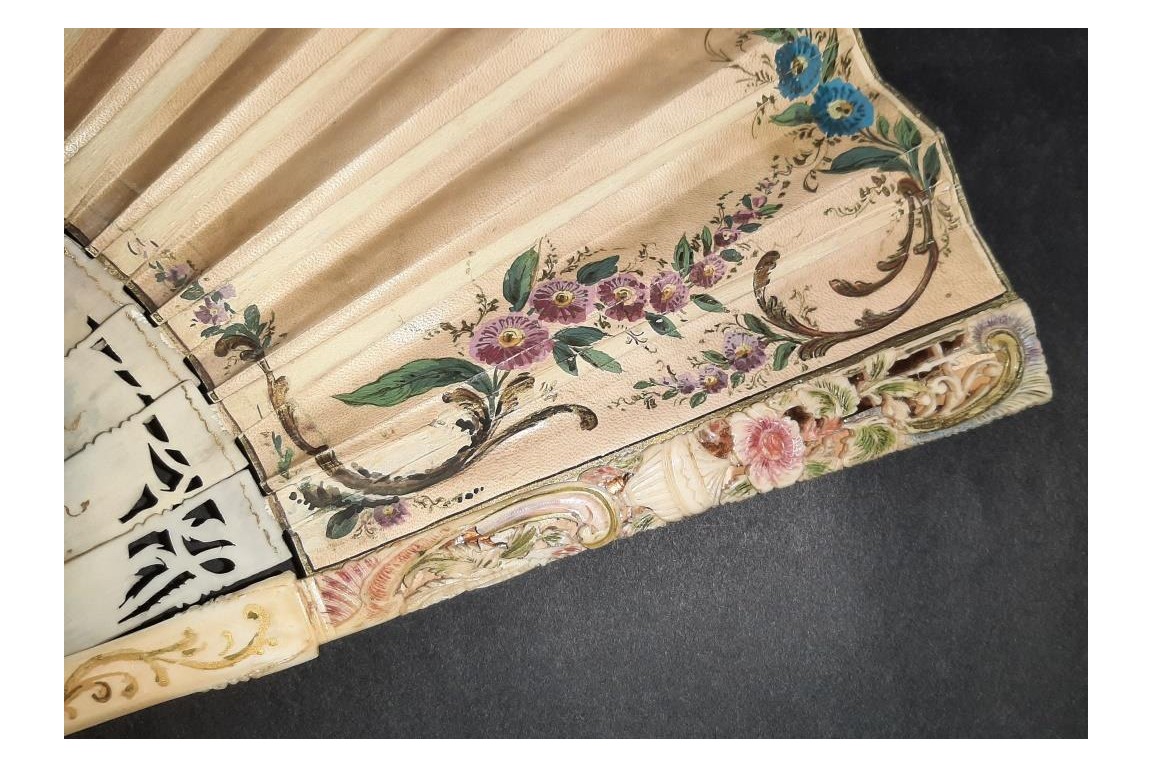 Éventail baton, XVIIIème siècle ou pastiche