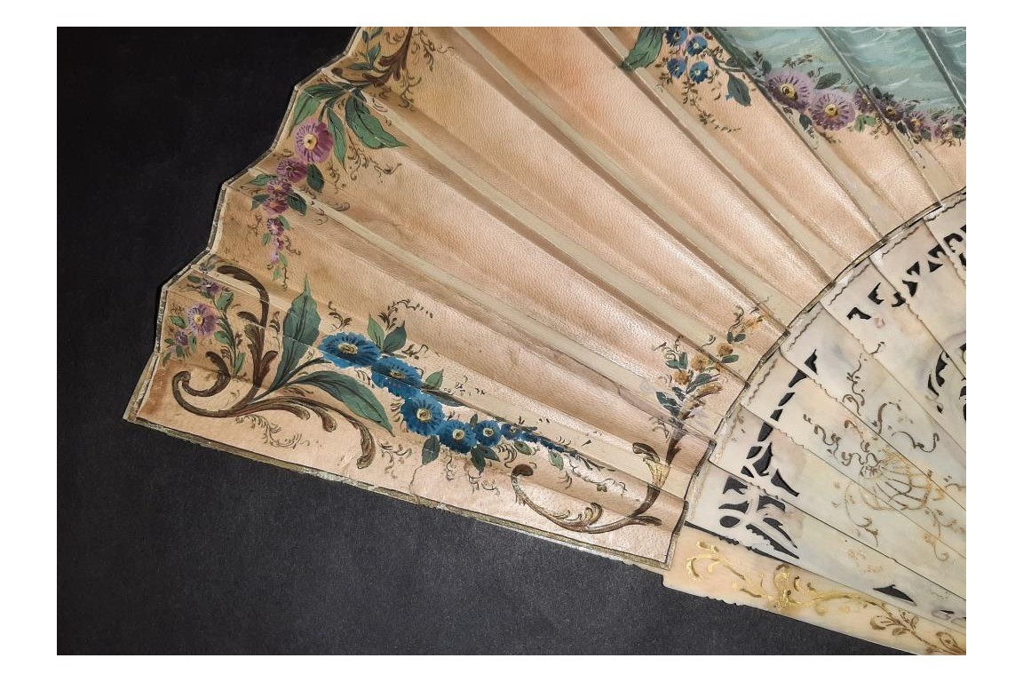 Éventail baton, XVIIIème siècle ou pastiche