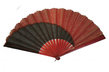 Fan with bells, circa 1880-90