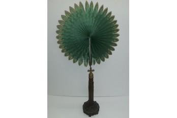 Table fixed fan, England, early 19th century