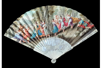The muses, fan circa 1700-1720