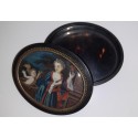 The choice of the heart or the reason, &çth century snuffbox