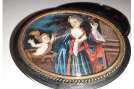 The choice of the heart or the reason, &çth century snuffbox