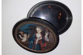 The choice of the heart or the reason, &çth century snuffbox