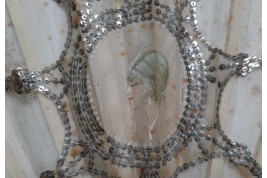 Beauty of Art Deco period, fan circa 1920