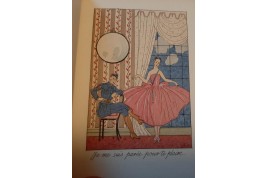 La Guirlande des mois et les dessins d'après George Barbier, 1917