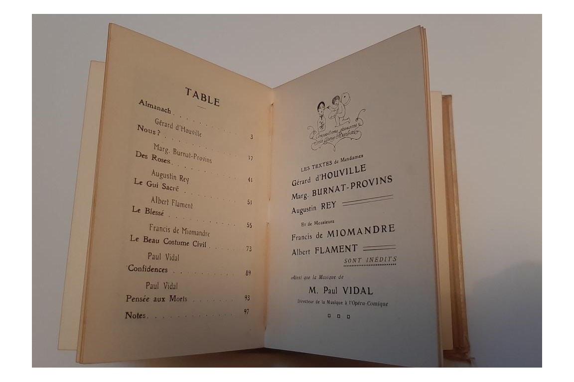 La Guirlande des mois and George Barbier, 1917