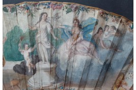 Galatea and Pygmalion, fan circa 1750