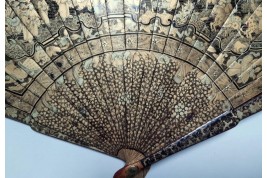Audiences, Chinese fan circa 1840