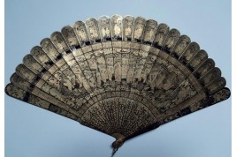 Audiences, Chinese fan circa 1840