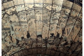 Audiences, Chinese fan circa 1840